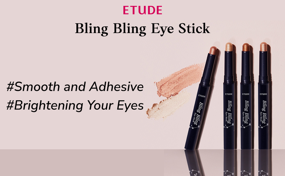 Etude Bling Bling Eye Stick [No.15 Peach Swan Star]	